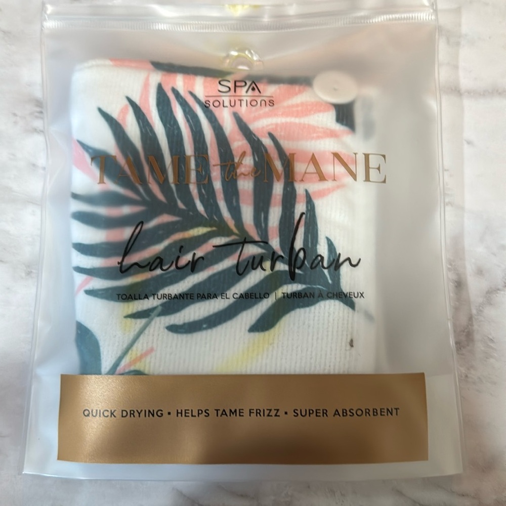 SPA Solutions Tame the Mane Hair Turban